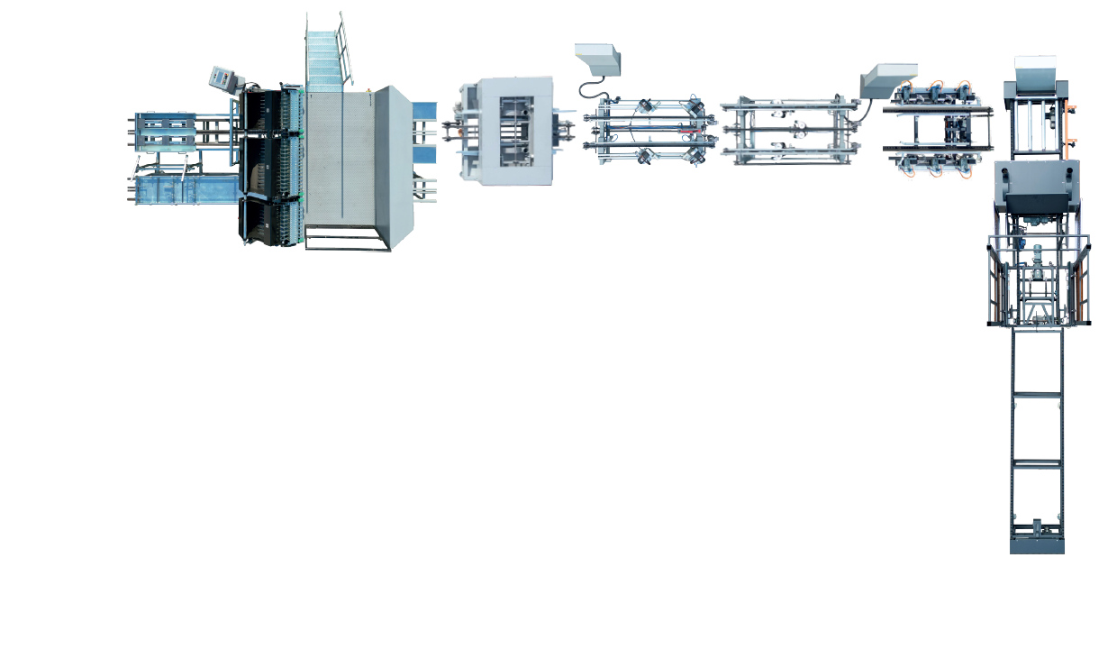 linia do palet przemysłowych